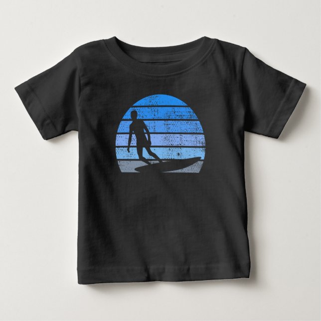Retro Surfing T Shirt (Framsida)