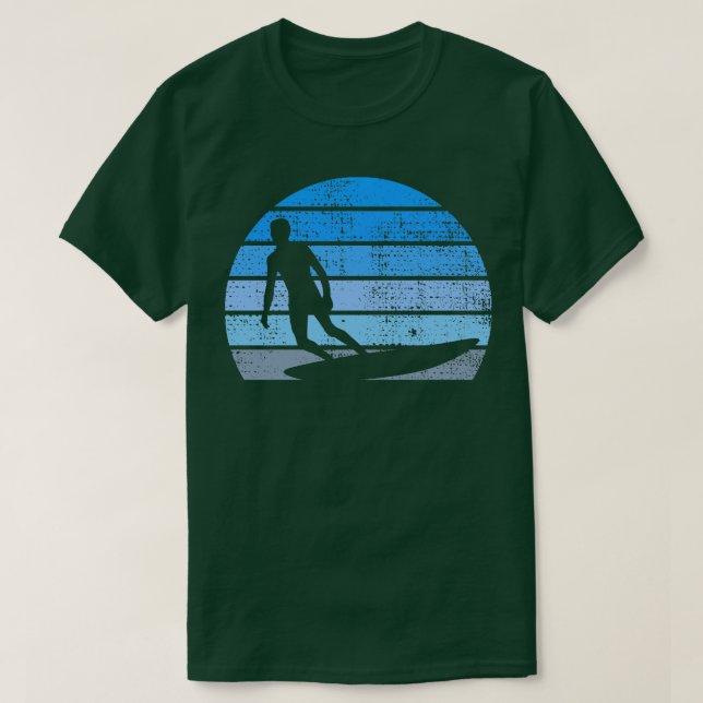 Retro Surfing T Shirt (Design framsida)