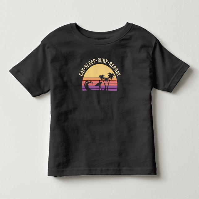 Retro surfing t shirt (Framsida)