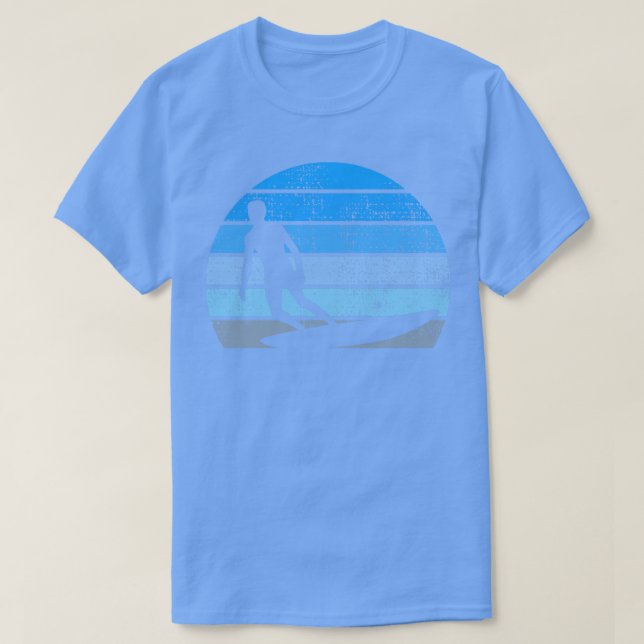 Retro Surfing T Shirt (Design framsida)