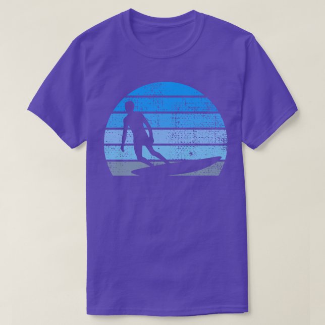 Retro Surfing T Shirt (Design framsida)