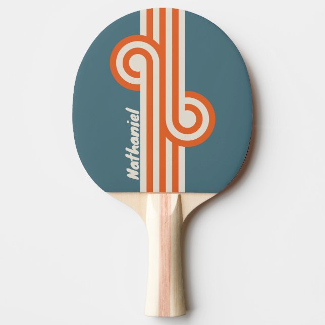 Retro Surfside Loop med namn Pingisracket (Framsidan)
