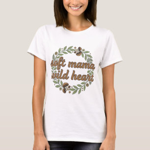 Retro Svamp Blommig Mamma SVG Estetisk T Shirt