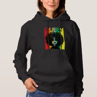 Retro Svart Drottning Svarta Historien Månad T Shirt