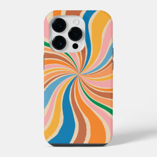 Retro Swirl Abstrakt Art iPhone/iPad-ärende