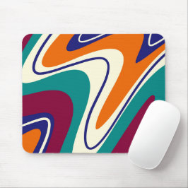 Retro Swirls - Classic 70 s Stil Musmatta