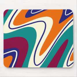 Retro Swirls - Classic 70 s Stil Musmatta