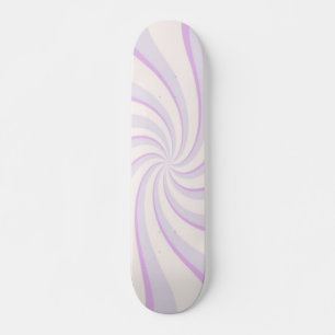 Retro Swirls Skateboard Bräda 21,5 Cm