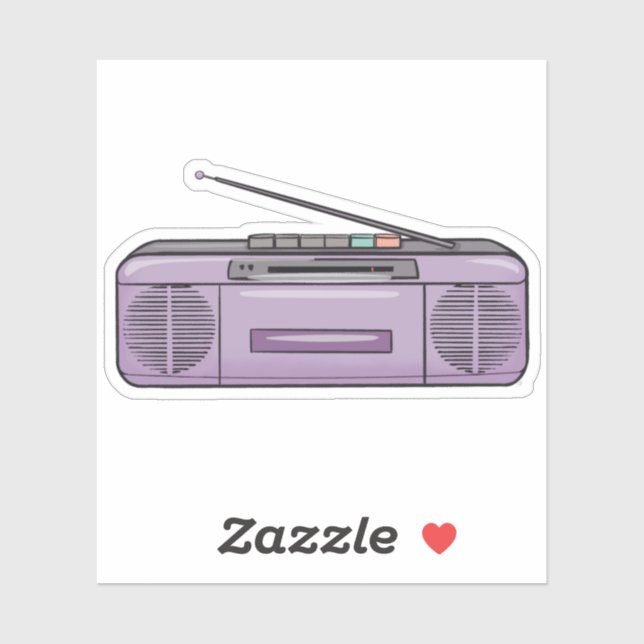 Retro Sylt Klistermärken (Ark)