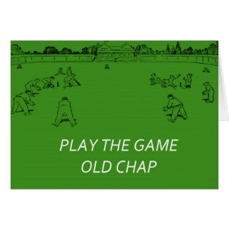 Retro syrsakort hälsningskort