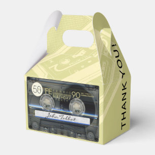 Retro T1 Audiotape 50:e födelsedag, Tack GFB Presentaskar