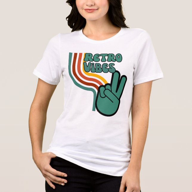 Retro T-Shirt (Framsida)