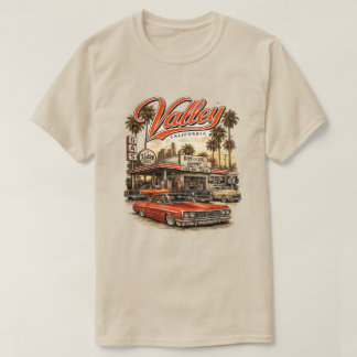 Retro T-shirt från Kalifornien Valley | Gammalt be