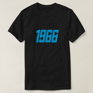 Retro T-tröja 1966 (blått) T Shirt
