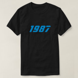 Retro T-tröja 1987 Tee Shirt