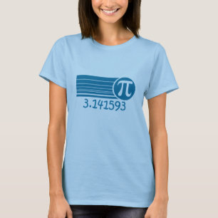 Retro T-tröja för dag för Pi-symbolPi T-shirt