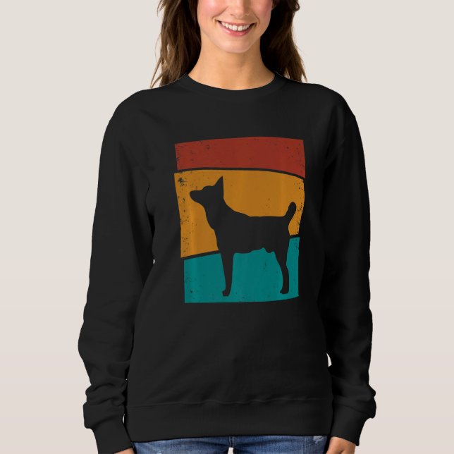 Retro Tahltan Bear Dog T Shirt (Framsida)