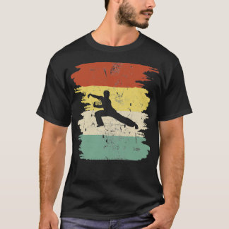 Retro Tai Chi Fläkt Martial Arts Coola Gift T Shirt