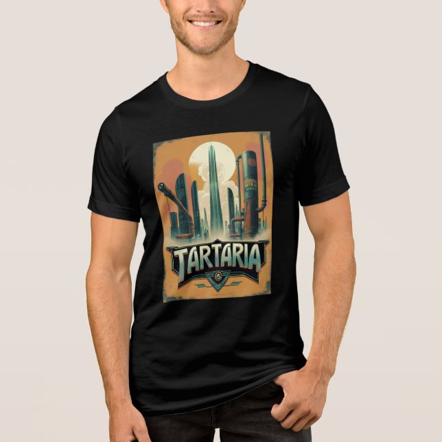Retro Tartaria History Conspiracy T Shirt (Framsida)