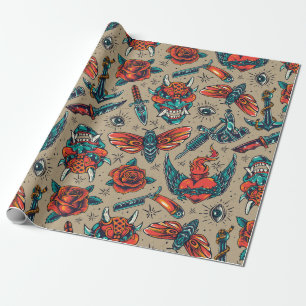 Retro Tatosutkast Presentpapper