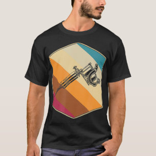 Retro Tattoo Gun Tattooist Inked Tattoo Art T Shirt
