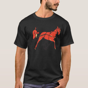retro tävla för selehästvagn tee