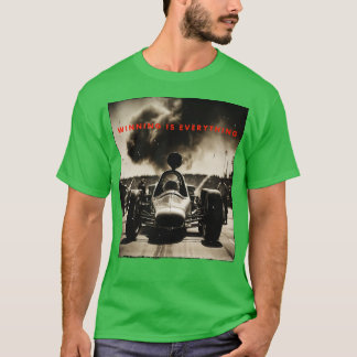 Retro tävling vinner allt t shirt