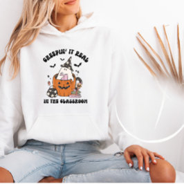 Retro Teacher Halloween Creepin" Det är riktigt T Shirt