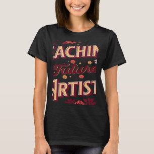 Retro Teacher Studenter Kvinnor som undervisar i f T Shirt