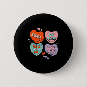 Retro Teacher Valentines day Xoxo be Mine Valentin Knapp