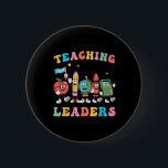 Retro Teaching Future Leaders Groovy Teacher Back  Knapp<br><div class="desc">Retro Teaching Future Leaders Groovy Teacher Back To School 3</div>