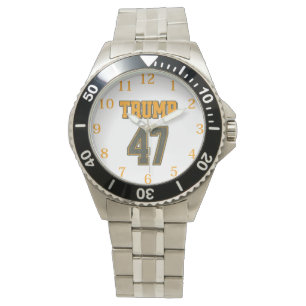 Retro Team Trump 47 Vintage Armbandsur