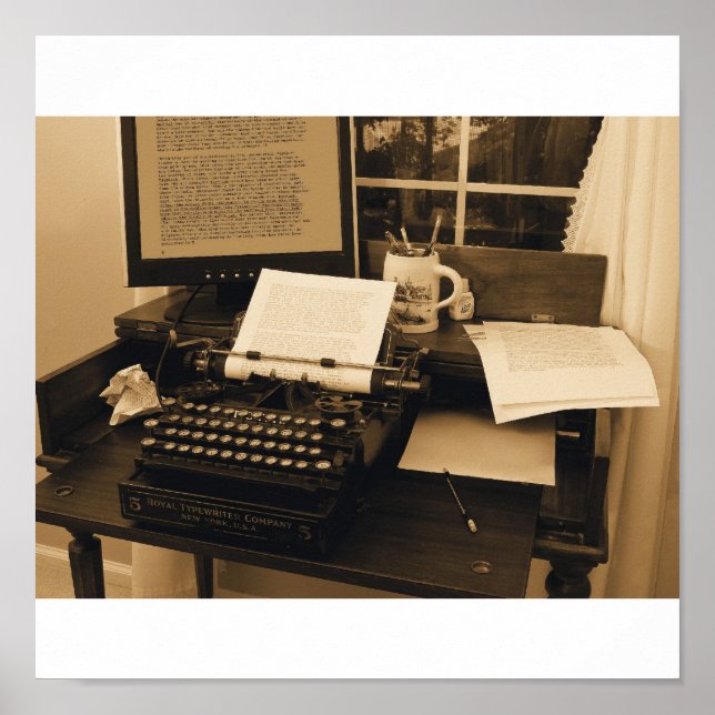 Retro Tech Poster (Framsidan)