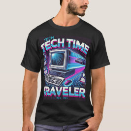 Retro Tech Time Traveler - 90:s nostalgia T Shirt