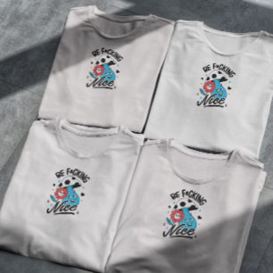 Retro-Tecknad av antisocial karaktär T Shirt