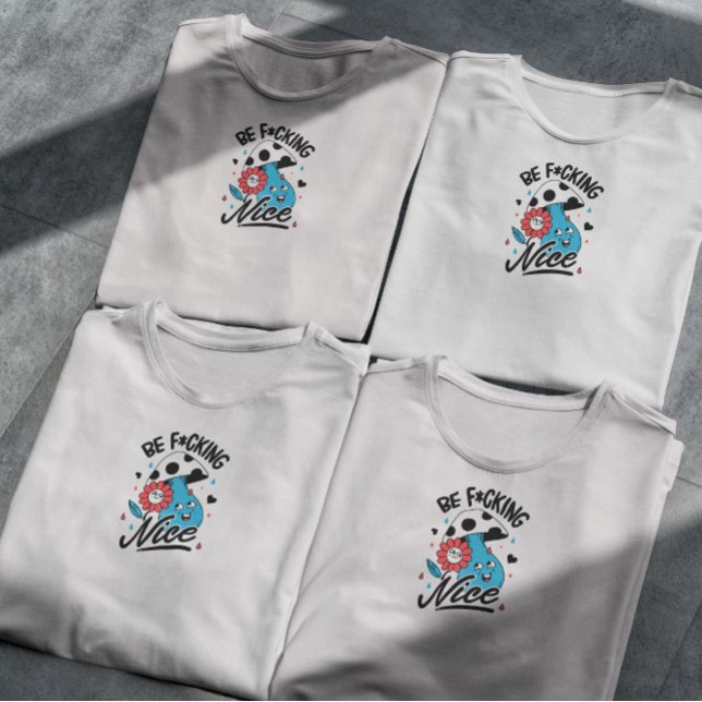 Retro-Tecknad av antisocial karaktär T Shirt (Skapare uppladdad)