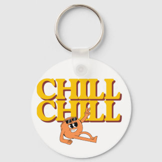 Retro Tecknad Figur Nyckelring Chill Chill