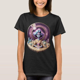 Retro Tecknad Psychedelic Spirit Art T Shirt