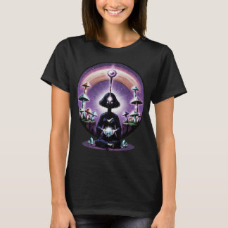 Retro Tecknad Psychedelic Spirit Art T Shirt
