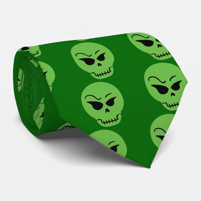 Retro Tecknad Skull Slips (Rullad)