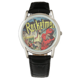 Retro tecknader - Rocketman Armbandsur