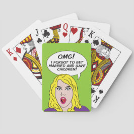 RETRO-TECKNADER spelar kort Casinokort