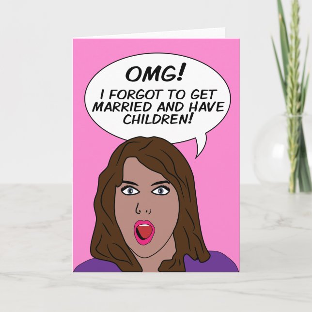 RETRO-TECKNADER tomma hälsningskort Kort (Framsida)