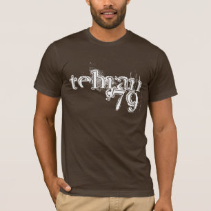 Retro ’tehran '79’ tee shirt