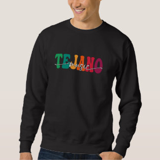 Retro Tejano Music Lång Ärmad Tröja