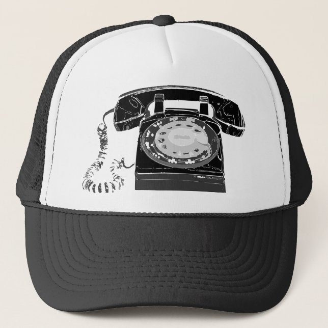 Retro telefon keps (Framsida)