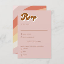 Retro Terracotta OSA-höljeskort