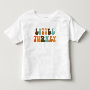 Retro Thanksgiving Liten Turk Shirt T