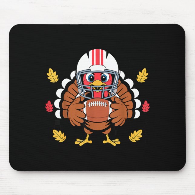 Retro Thanksgiving Turkey Football Toddler Boys Ki Musmatta (Framsidan)