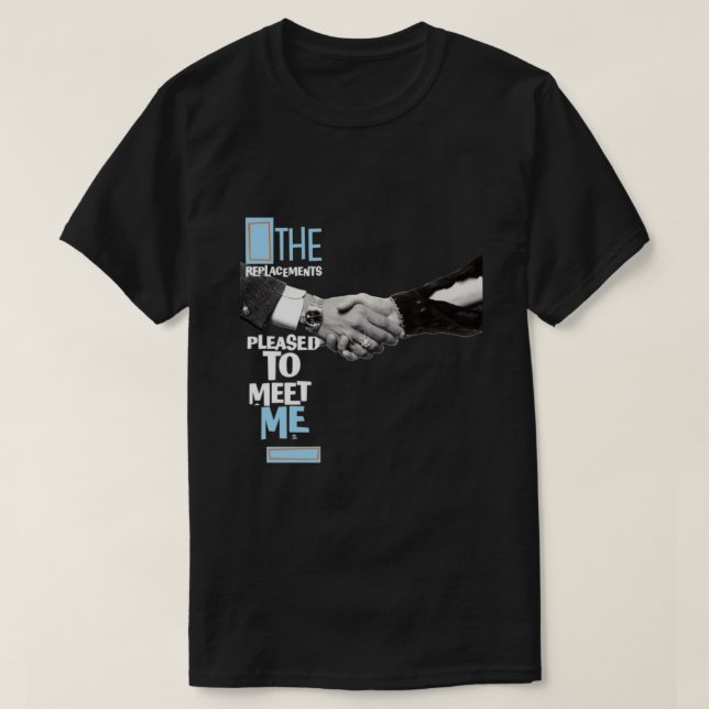 Retro The Replacements Band Rock Gift For Fans T Shirt (Design framsida)